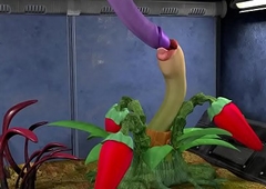 Mouth Tentacle Plant