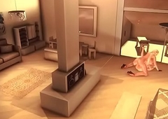 Stark naked busty blondes having crazy lose one's heart to far 3d cartoon